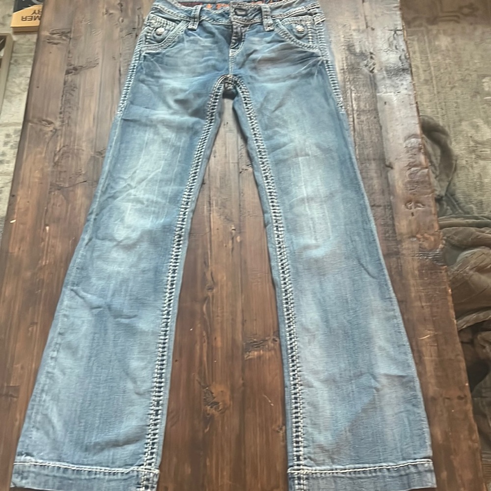 Rock revival jeans, size 27, “Elizabeth wide leg”